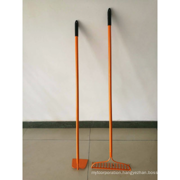 Garden tools set-Include 14T bow rake and forged hoe--Women Garden Tools-CLEARANCE SALE